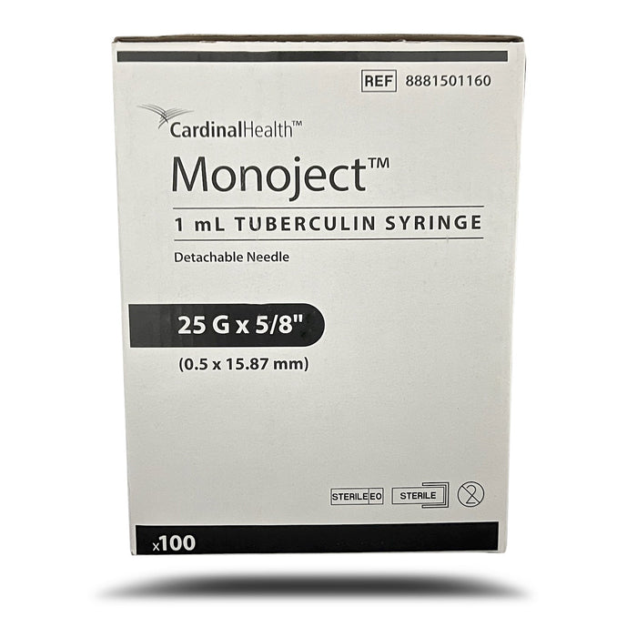 Rx Monoject Tuberculin (TB) Syringe with Needle