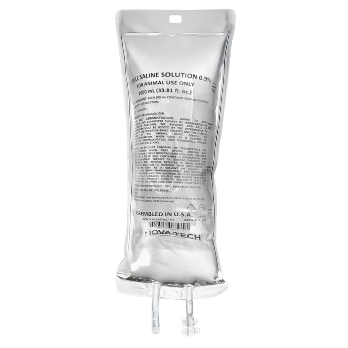 Rx Sodium Chloride Injection 0.9% x 1000ml bag