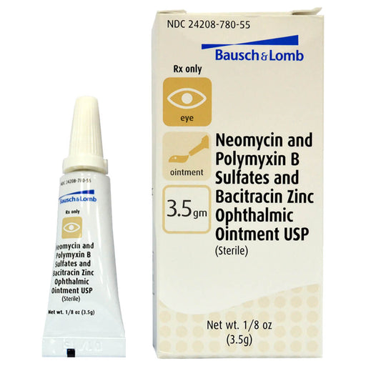 Rx Neo/Poly/Bac Ophthalmic Ointment 3.5gm - 3.5 grams  