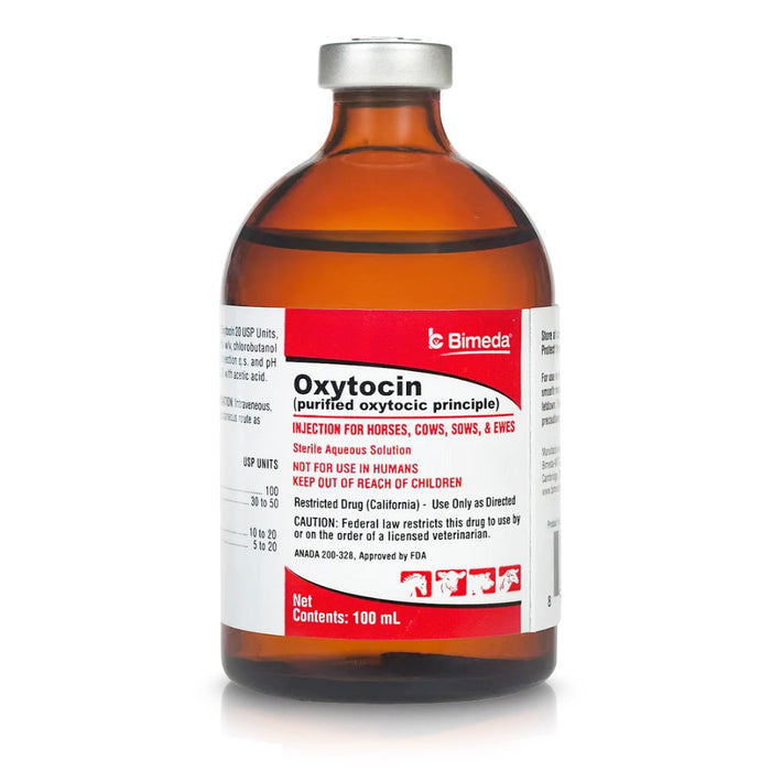 Oxytocin (Generic) Injection for Horses, Cows, Sows, & Ewes, 100 mL