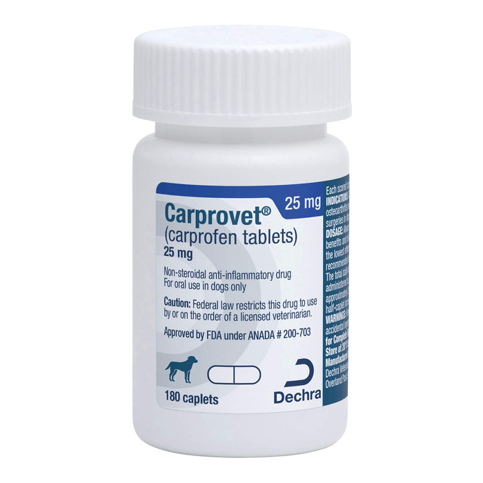 Rx Carprofen (Generic) Caplets for Dogs