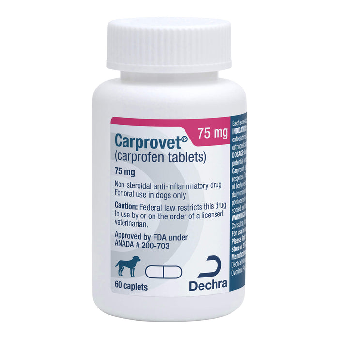 Rx Carprofen (Generic) Caplets for Dogs