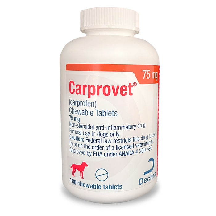 Rx Carprovet (carprofen) Pain Relief Tablets for Dogs