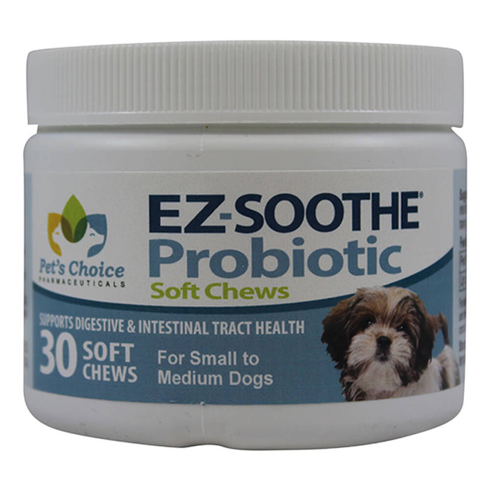 EZ-Soothe Probiotic Soft Chews, Small to Medium Dog, 30 ct Flavor Chicken