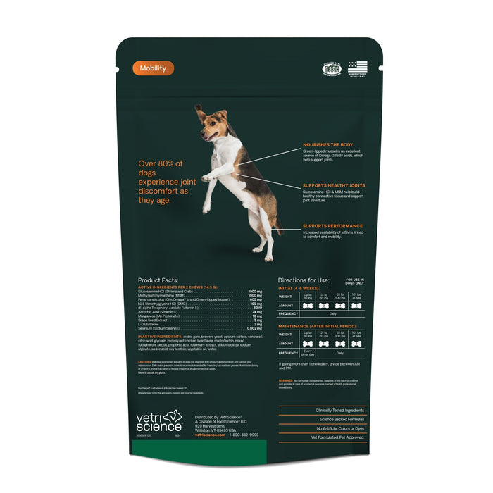 Glyco Flex 3 Joint Support for Dogs, 120 Bite Sized Chews