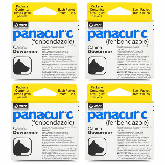 Panacur C Canine Dewormer (Fenbendazole Granules)