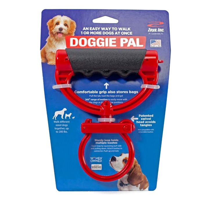 Doggie Pal Leash Holder and Waste Bag Storage