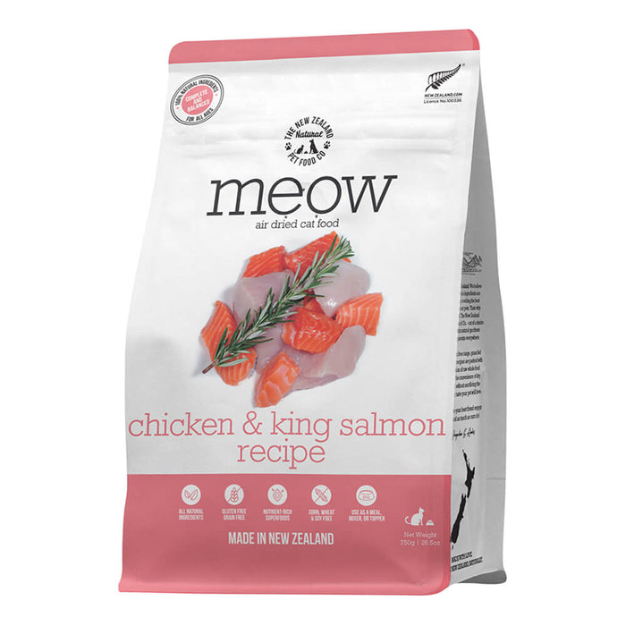 Meow Chicken & Salmon Air Dried Food 26.5oz - 26.5oz  