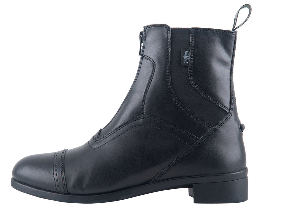 Saxon Syntovia Zip Paddock Boots, Childrens - Youth 2  