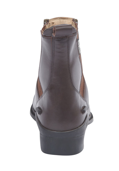 Dublin Evolution Double Zip Front Paddock Boots, Brown - 9.5  