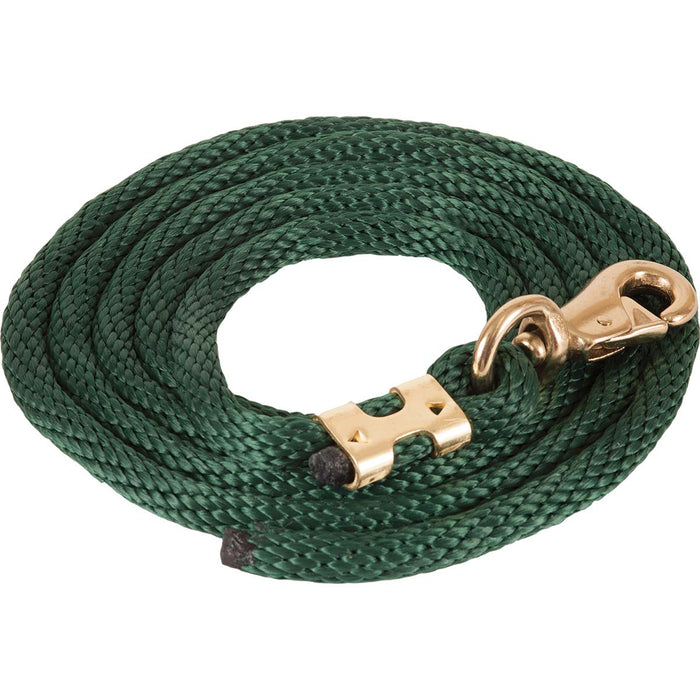 Mustang Solid Poly Lead Rope, Bull Snap