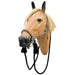 Deluxe Bitless Bridle - Horse Color Silver/Black/White