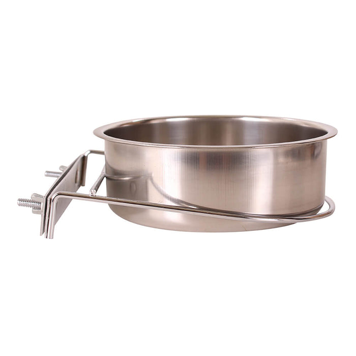 Indipets Stainless Steel Coop Cup with Screw-Nut Holder, 48 oz - Stainless Steel 48 oz 