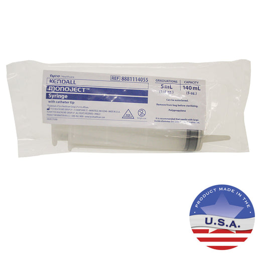 Rx Monoject Syringe  140 CC Catheter - Clear140 CC Catheter