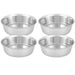 ss-hvy-wgt-bowl-1-2-pint-78010 - 48 oz Heavyweight Stainless Steel Bowl, 4 Pack