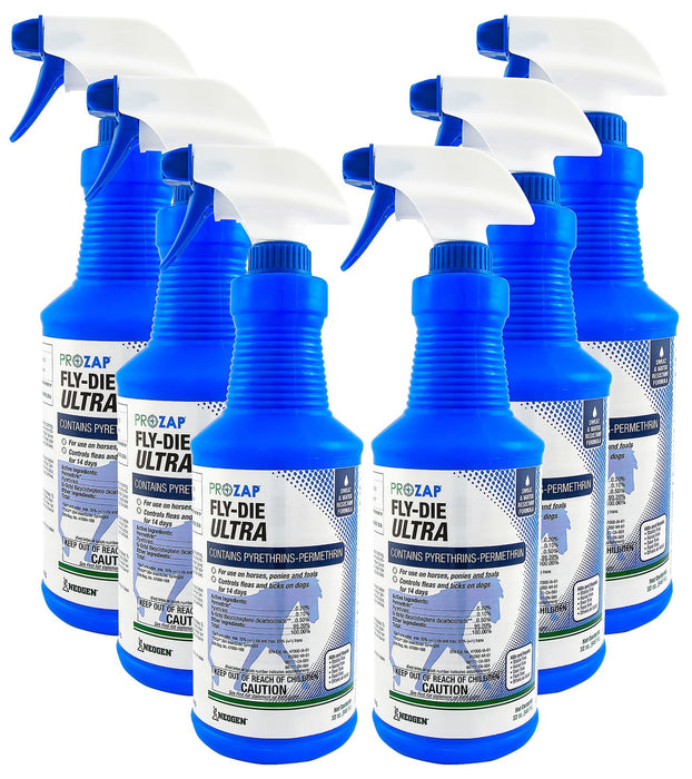 32 oz Prozap Fly - Die Ultra Spray, 6 pack - Jeffers - Animal Health & Wellness > Flea & Tick Control