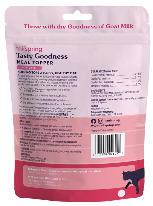 4 oz Cat Tasty Goodness Tailspring Meal Topper - Jeffers - Cat Supplies > Cat Food