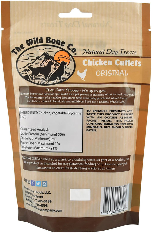 4.5 oz Original Chicken Cutlets Dog Treats - Jeffers - Dog Supplies > Dog Treats