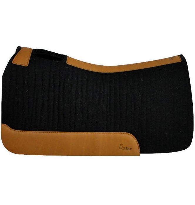 5 Star Barrel Racer 1' Saddle Pad, 30' x 28' - Jeffers - Horse Supplies > Horse Tack > Saddle Pads & Blankets