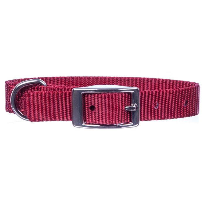 5/8' Nylon Dog Collar, 16' L - Jeffers - Dog Supplies > Dog Apparel > Dog Collars, Harnesses, & Leashes