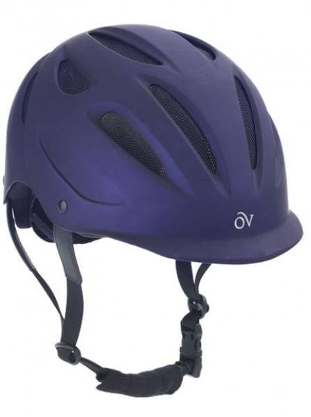 Ovation Metallic Protege Helmet - Metallic Purple Medium/Large 