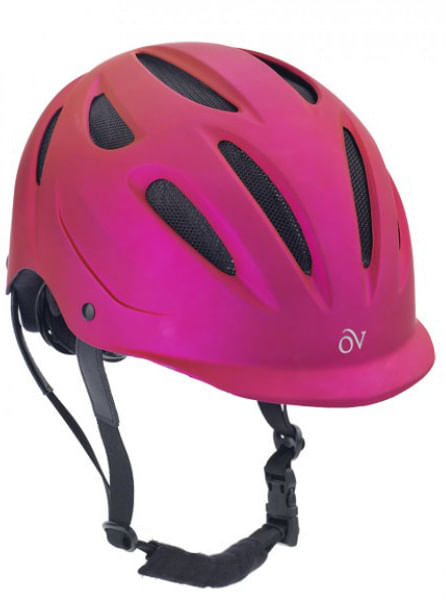 Ovation Metallic Protege Helmet - Metallic Fuchsia XSmall/Small 