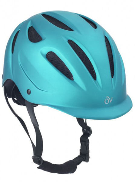 Ovation Metallic Protege Helmet - Metallic Teal XSmall/Small 