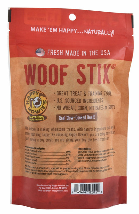 6' Happy Howie's Woof Stix - Jeffers - Dog Supplies > Dog Treats