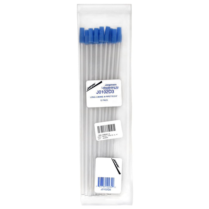 9' Artificial Insemination Pipettes, 12 ct - Jeffers - Animal Health & Wellness > Breeding Supplies