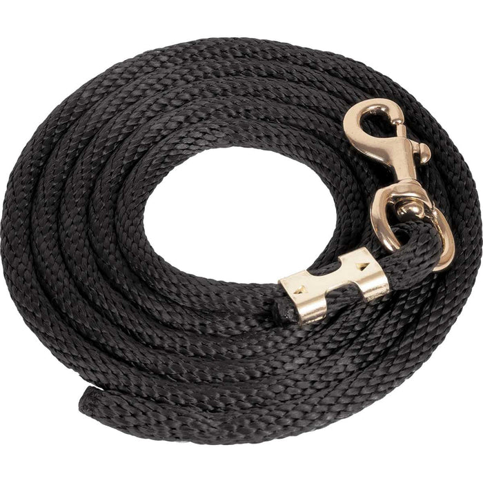 9'L Solid Color Poly Lead Rope (with Bolt Snap) from Mustang Mfg. - Jeffers - Horse Supplies > Horse Tack > Horse Halters