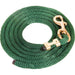 9'L Solid Color Poly Lead Rope (with Bolt Snap) from Mustang Mfg. - Jeffers - Horse Supplies > Horse Tack > Horse Halters