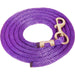 9'L Solid Color Poly Lead Rope (with Bolt Snap) from Mustang Mfg. - Jeffers - Horse Supplies > Horse Tack > Horse Halters