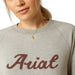 Ariat Womens Benicia Sweatshirt Color Heather Grey