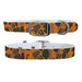 C4 Personalized Waterproof Dog Collar - Brig Orange Camo XLarge 