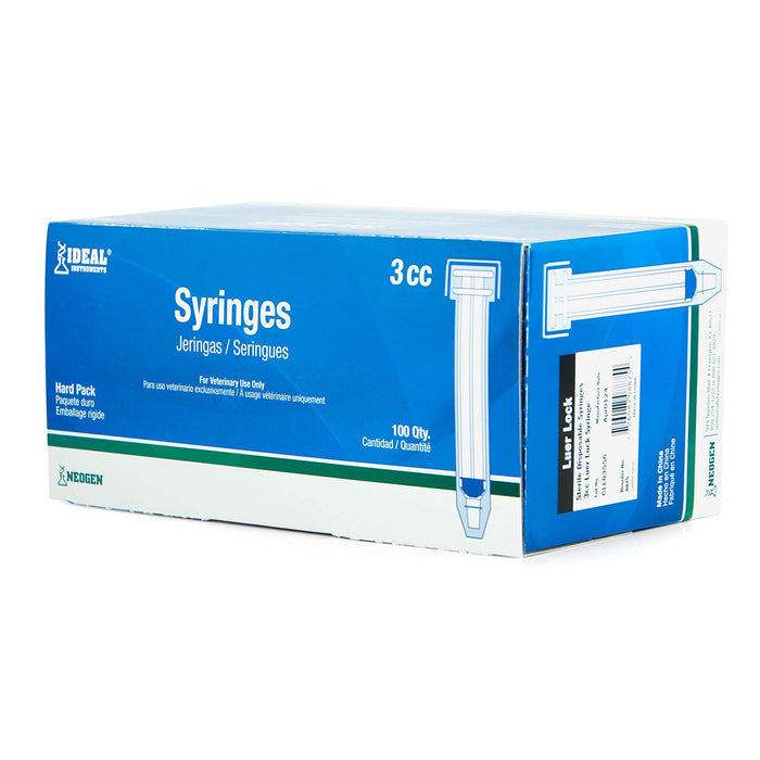 Ideal Luer Lock Syringes, Boxes