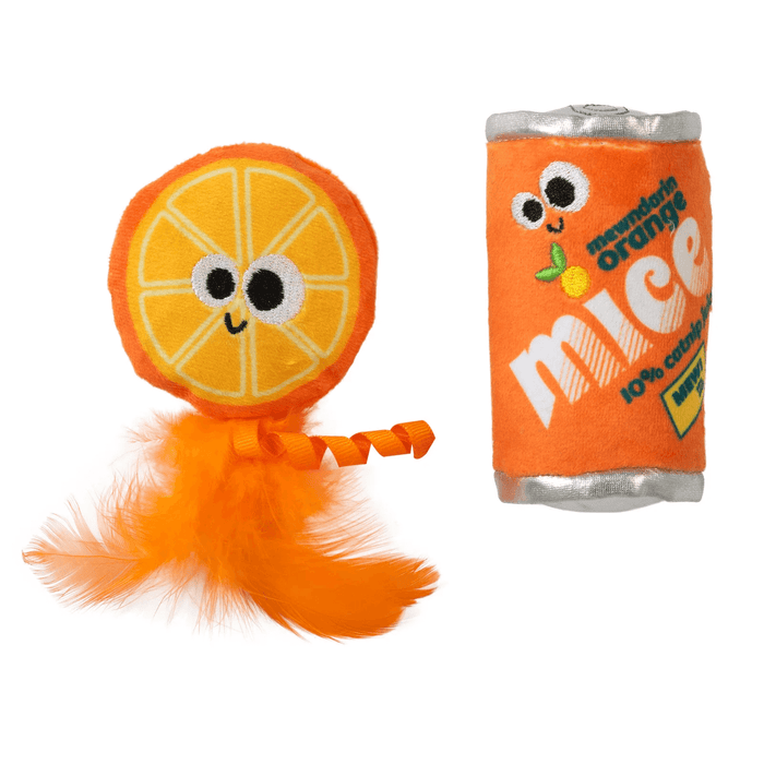 Mad Cat Orange Mice Soda Color Multi