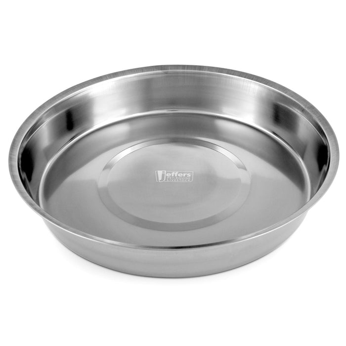 Jeffers Stainless Steel Puppy Pan Food & Water Dish