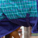 Jeffers Economy Plaid Medium-weight Horse Turnout Blanket - 87 in  