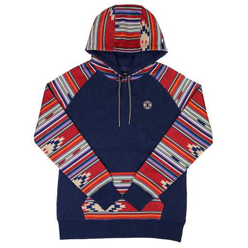 Hooey Taos Ladies Hoody, Navy/Rd Color Navy/Red