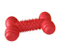 Red Bone With Dental Teeth, Small Color Red