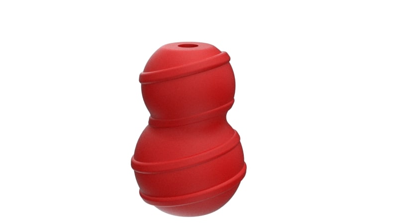 Red Classic Treat Dispenser, Medium Color Red