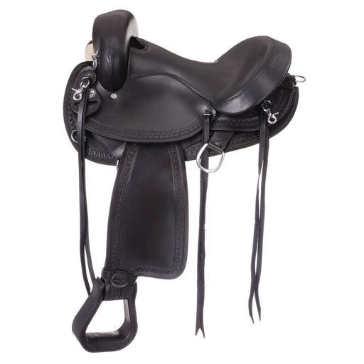 King Series Comfort Gaited Trail Saddle w/out Horn Color Black