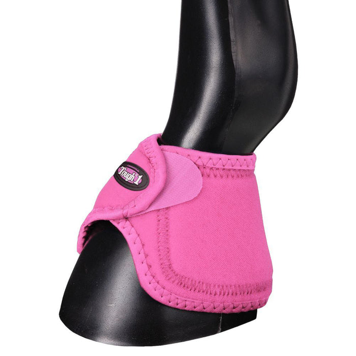 Tough1 No Turn Bell Boots Color Pink