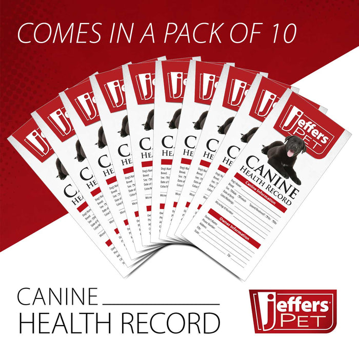 Jeffers Dog Health Record