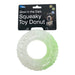 Glow in the Dark Squeaky Toy Donut, 5.5 Color Glow in the dark