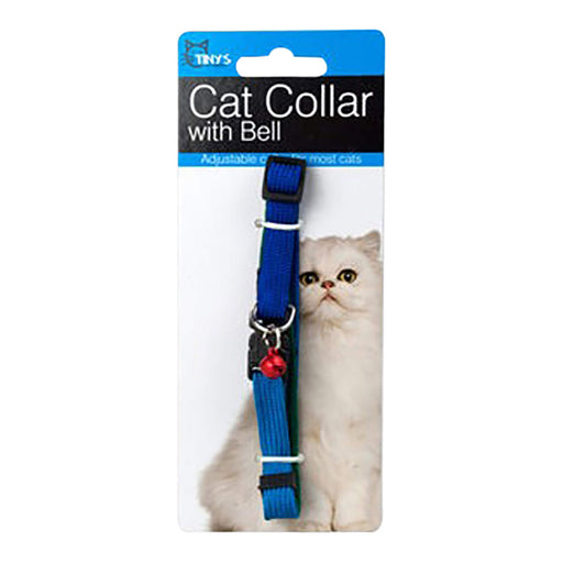 Multi-Color Cat Collar with Bell, up to 20 Neck Size Color Assorted