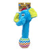 10 Stuffed Elephant head Sensory Toy Color Blue