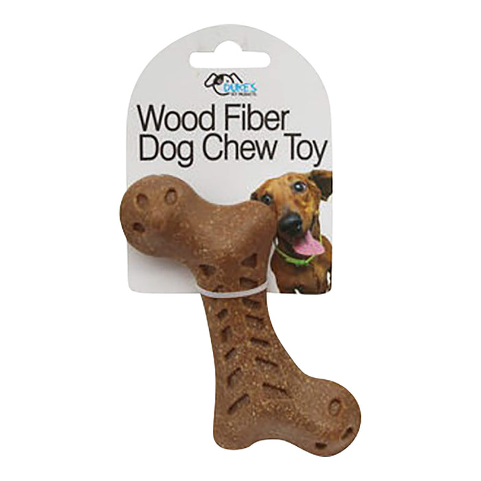 4.65 Wood Fiber Pet Dog Chew GnawingToy Color Brown