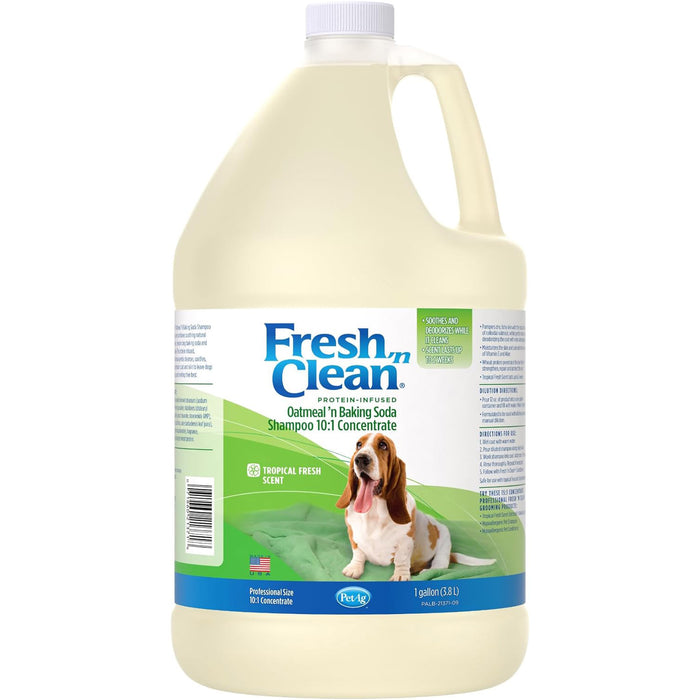 Fresh 'n Clean Oatmeal 'n Baking Soda 10:1 Concentrate Dog Shampoo