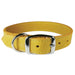 Luxe Leather Dog Collars, 10'-14' - Goldenrod 14 in 